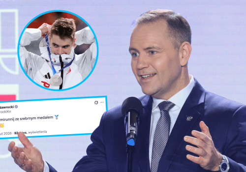 Reprezentant Polski zdobył medal na Igrzyskach. Tymi słowami zwrócił się do niego Nawrocki