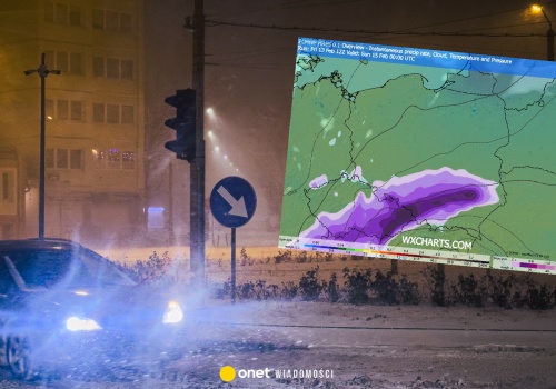 Godziny pozostały do załamania pogody. W tej części Polski śnieżyca uderzy najmocniej