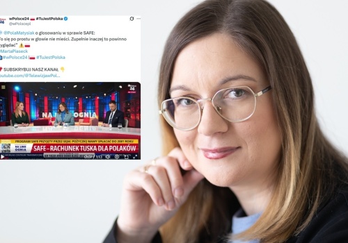 Matysiak o głosowaniu ws. SAFE: To się w głowie nie mieści