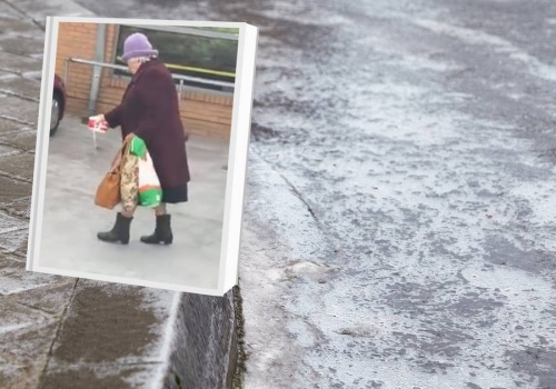 Internet zachwycony bohaterską seniorką. Przyłapali ją, jak robiła to przed sklepem