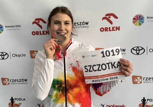 Weronika Szczotka zdobyła medal mistrzostw Polski w skoku o tyczce
