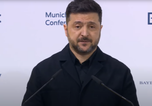 Zełenski: To naród ukraiński stoi na straży wolnej Polski