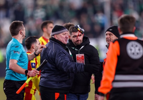 Awantura po meczu Radomiaka z Koroną. Zatrzymany mężczyzna!