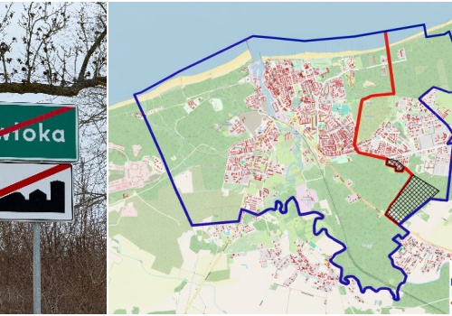 Mieszkańcy Przewłoki chcą wrócić do gminy. Spór o granice Ustki trwa