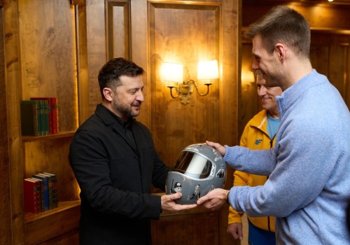 Ukrainiec zdyskwalifikowany na IO. Zełenski przerwał milczenie