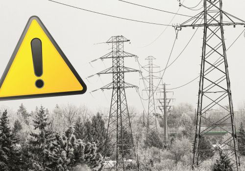 Wielka awaria prądu. Setki domów zostały odcięte