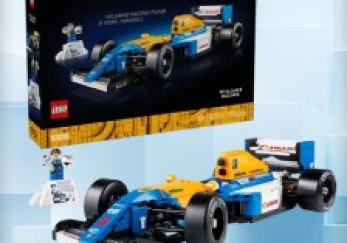 Zestaw LEGO ICONS Williams Racing FW14B i Nigel Mansell za 199 zł w Amazon PL