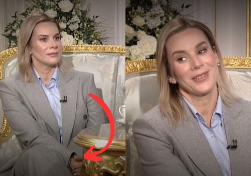 Ekspert o Nawrockiej podczas wywiadu. 