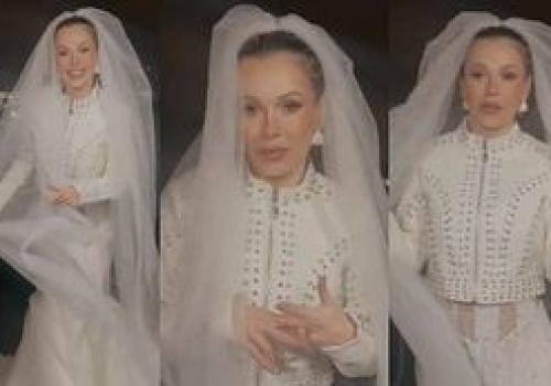 Doda zapozowała w SUKNI ŚLUBNEJ. Cała w skowronkach oznajmiła: 