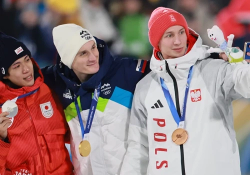 Podium olimpijskie było piękne! Krążek na szyi Polaka