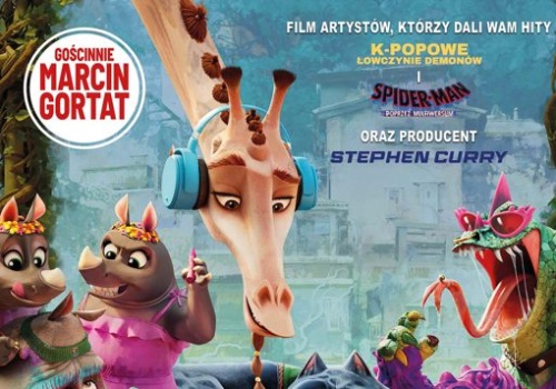 Zastąpił legendę NBA i skradł całe show! Marcin Gortat jako rapująca żyrafa to absolutny hit