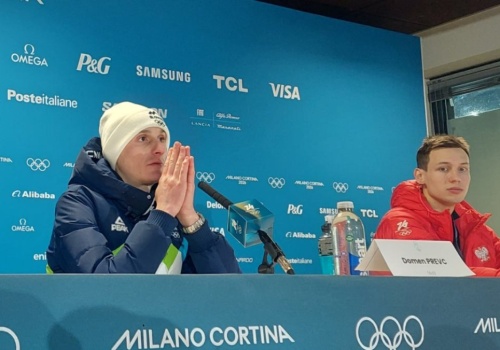 Domen Prevc wprost o medalu Tomasiaka. Polak od razu odpowiedział