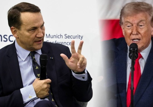 Mocne słowa Sikorskiego o Trumpie. 