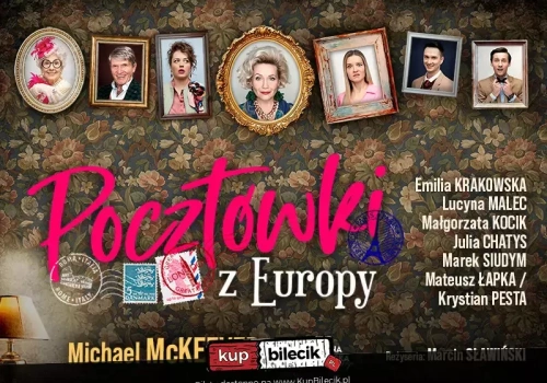 Pocztówki z Europy - spektakl komediowy w Bielskim Centrum Kultury