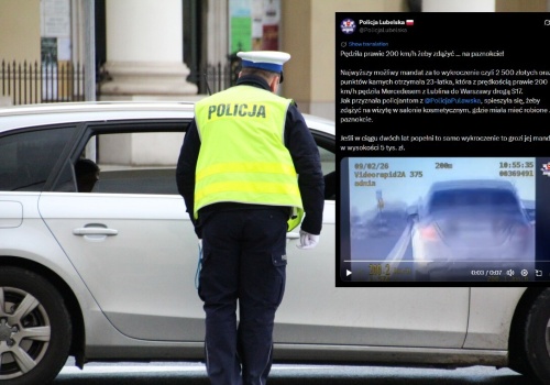 Ukrainka pędziła prawie 200 km/h, żeby zdążyć... na paznokcie!