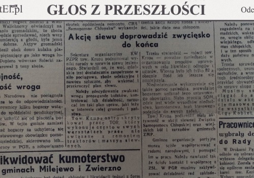 Załoga odlewni zwróciła się z apelem (Głos z przeszłości, odc. 234)