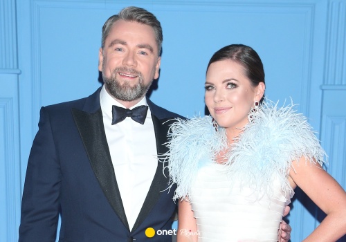 Aleksandra Kwaśniewska z Kubą Badachem na zdjęciu sprzed lat. Porównują go do Adama Małysza