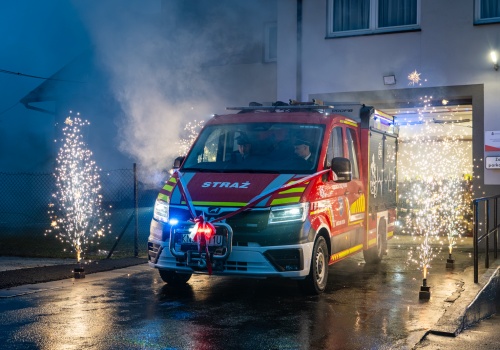 OSP Krużlowa Wyżna wzbogaca się o nowy wóz strażacki