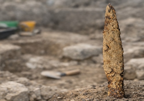 To niesamowite! Grot sprzed 2 tysięcy lat odnaleziony w Starym Sączu