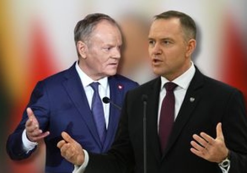 Tusk odpowiada Nawrockiemu. 