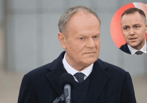 Tusk nagle zwrócił się do Nawrockiego. Padły ostre słowa