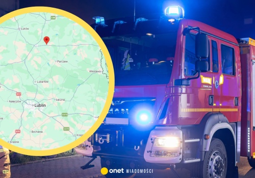 Zderzenie aut w Bojanówce. Dwie osoby są poszkodowane. Droga krajowa jest zablokowana