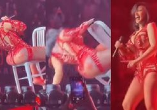 Komiczna wpadka na koncercie. Raperka zrzuciła winę na RZĄD