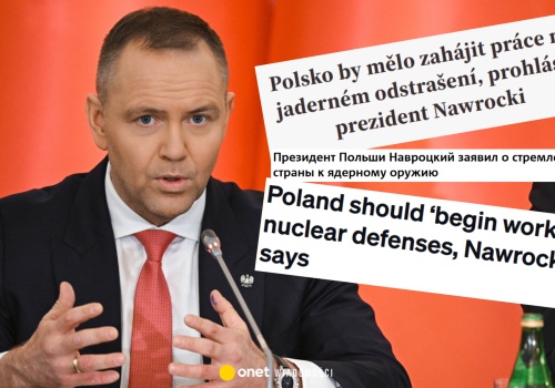 Światowe media reagują na słowa Karola Nawrockiego. 