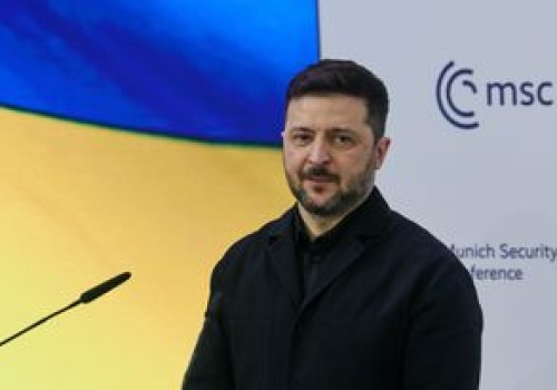 Zełenski mówił o sankcjach wobec Rosjan. Użył wulgaryzmu