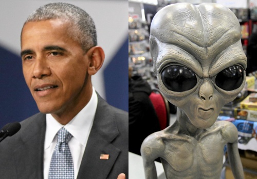Barack Obama mówi wprost o... kosmitach. 