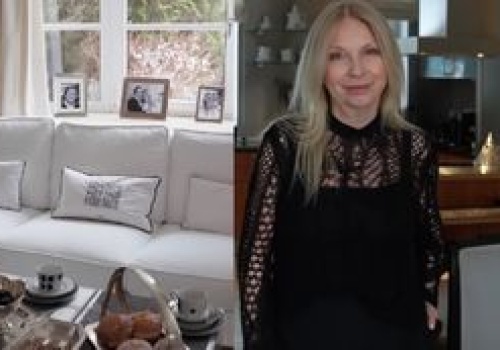 Mariola Bojarska-Ferenc pokazała, jak mieszka. Dom pełen sztuki zapiera dech w piersiach