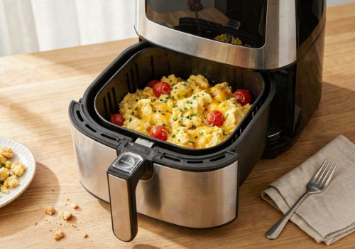 Zrobiłam jajecznicę w airfryerze. Bliscy wyjadali prosto z szuflady