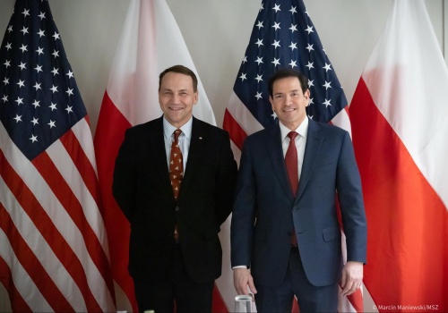 Sikorski rozmawiał z Marco Rubio. „Zasługujemy na miejsce przy stole negocjacyjnym”
