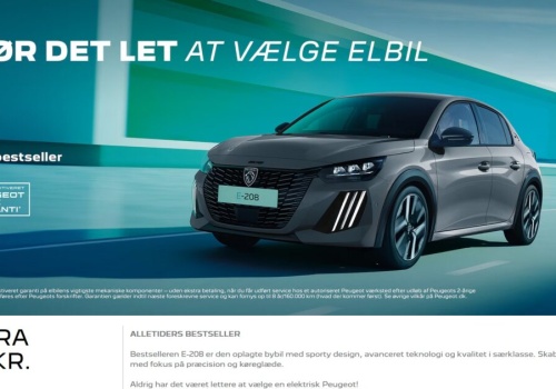 DANIA ma na drogach niemalże tyle samo aut elektrycznych co samochodów osobowych z silnikami Diesla