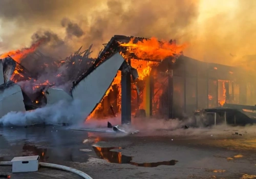 Pożar Biedronki w Polkowicach nie był dziełem przypadku?