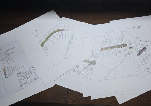 Gmina Świnna pokazuje dokumentację projektową DW 945