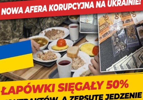 Kolejna afera korupcyjna na Ukrainie – łapówki do 50% kontraktów!