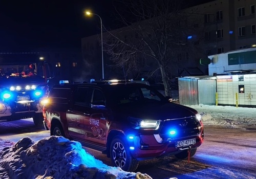 Nie żyje jedna osoba. Tragiczny koniec akcji straży pożarnej i pogotowia