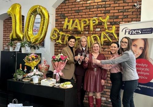 To już dekada! 10 lat działalności Biura Kredytowego Fines w Świdnicy  