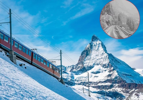 Katastrofa kolejowa w Alpach. Kilka wagonów wypadło z torów