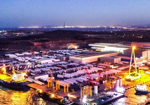 Dajin Heavy Industry podpisało umowę na produkcję monopali w Hiszpanii