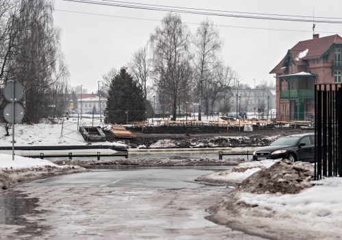 Tymczasowy most w ciągu ul. Wapiennej