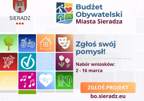 Budżet Obywatelski Sieradza 2026. Już wkrótce nabór projektów