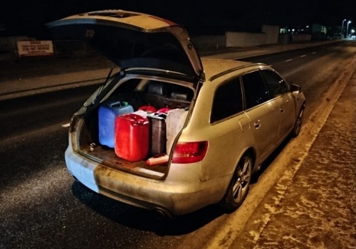 Policjant po służbie zatrzymał złodzieja paliwa