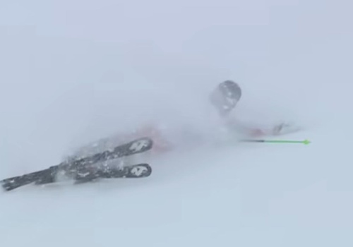 Szybki koniec. Upadek Polaka na olimpijskiej trasie