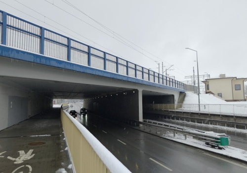 Szpetne graffiti w centrum Tarnowa już nie razi w oczy