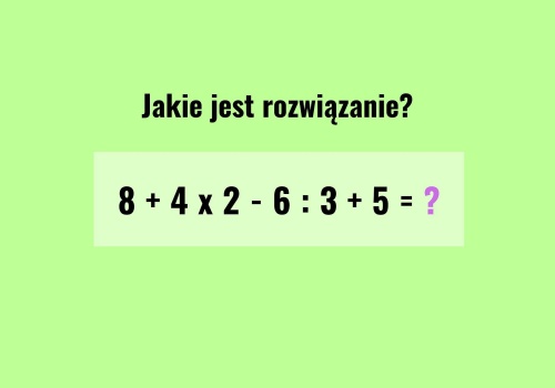 Nie każdy pamięta tę szkolną zasadę. A bez niej polegniesz