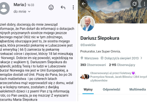 Dziwna wiadomość do Dobskiego: Ja się mszczę! Kobieta podaje się za... żonę prokuratora