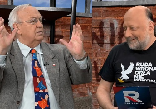 Kwaśniewski przegrał zakład o 5 flaszek i nie dał ich! Autor „Leć Adam, leć!” w Republice (FILM)