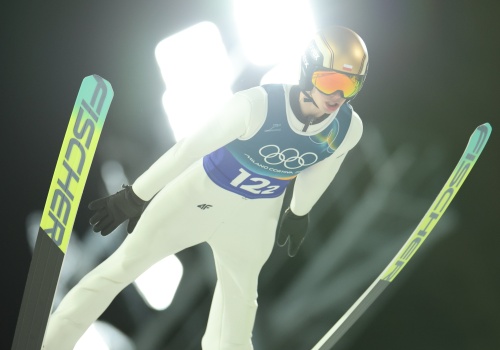 Skoki narciarskie. Srebro Kacpra Tomasiaka i Pawła Wąska